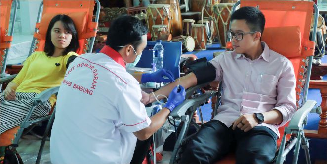 Kegiatan Donor Darah “Cherish” Mahasiswa Teknik Kimia Unpar