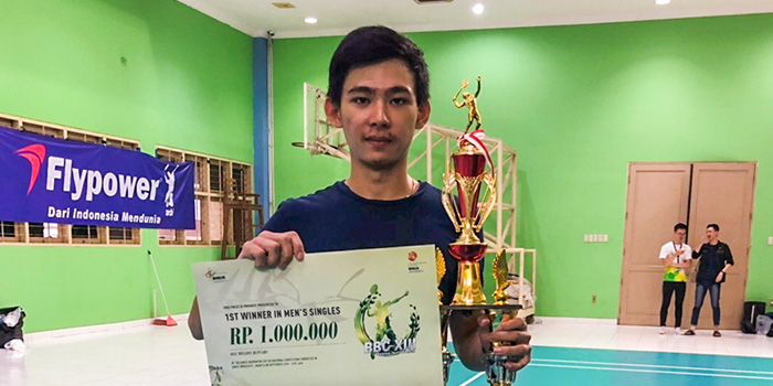 Tunggal Putra Badminton Unpar Juarai Binus Badminton Cup 2019