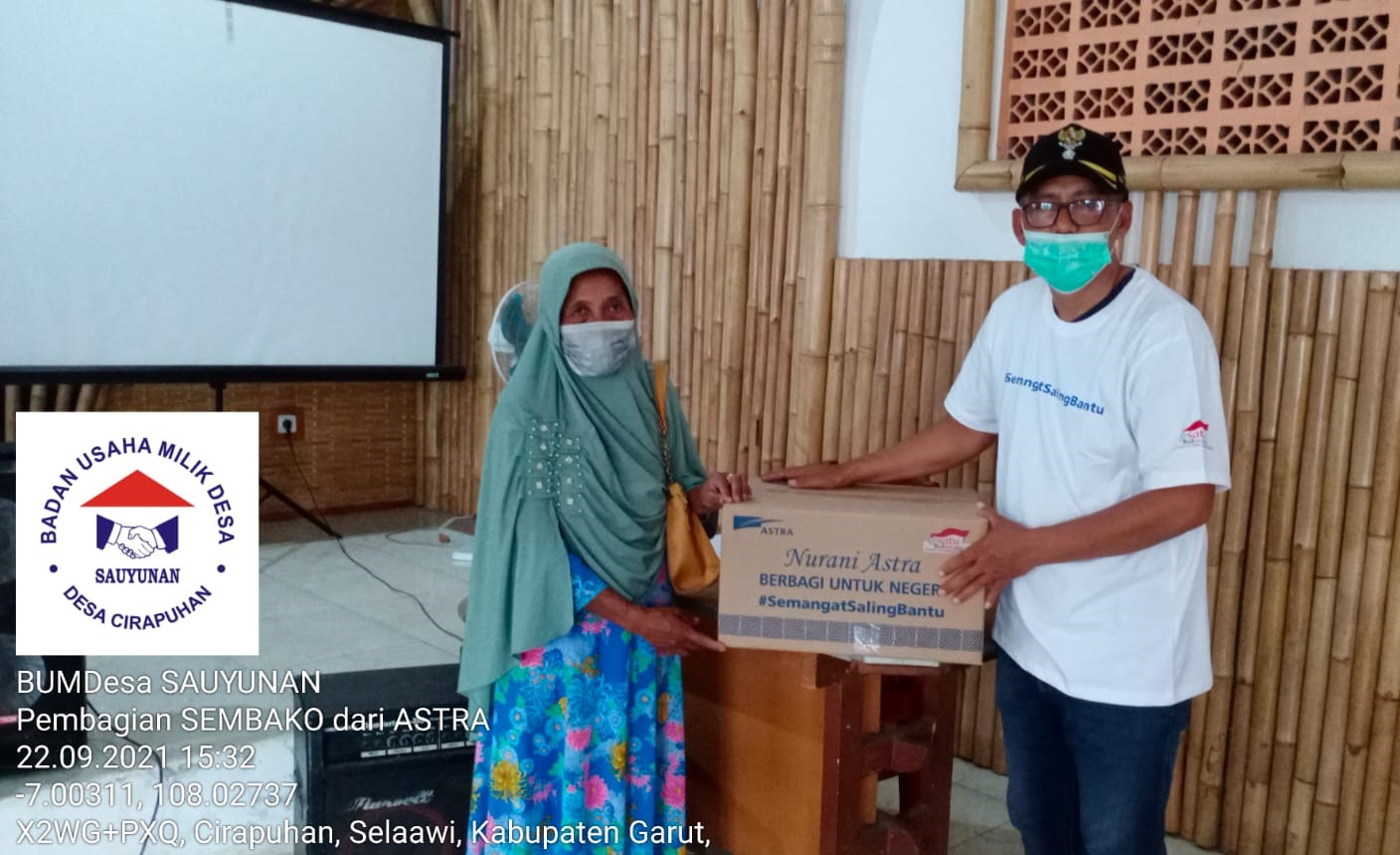 UNPAR dan Astra Salurkan 1.200 Paket Sembako ke 11 Kabupaten di Jabar Terdampak Covid-19