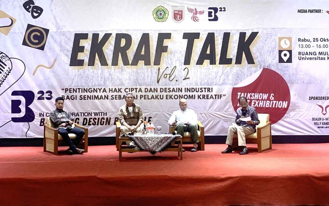 Sandiaga Uno dan Ahli HKI Bahas Masa Depan Ekonomi Kreatif di EKRAF Talk UNPAR